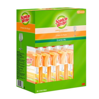 Scotch Brite Cero Rayas Esponjas 12 pzas Scotch Brite Cero Rayas Esponjas 12 pzas