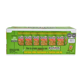tostitos salsa verde 25pzas de 57g