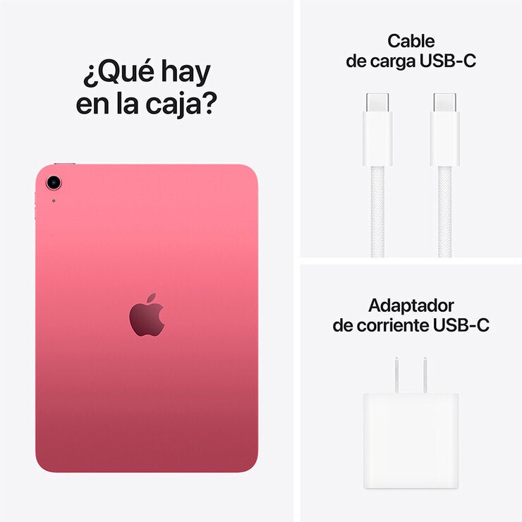 Apple iPad Chip A16 512GB Rosa Apple iPad Chip A16 512GB Rosa