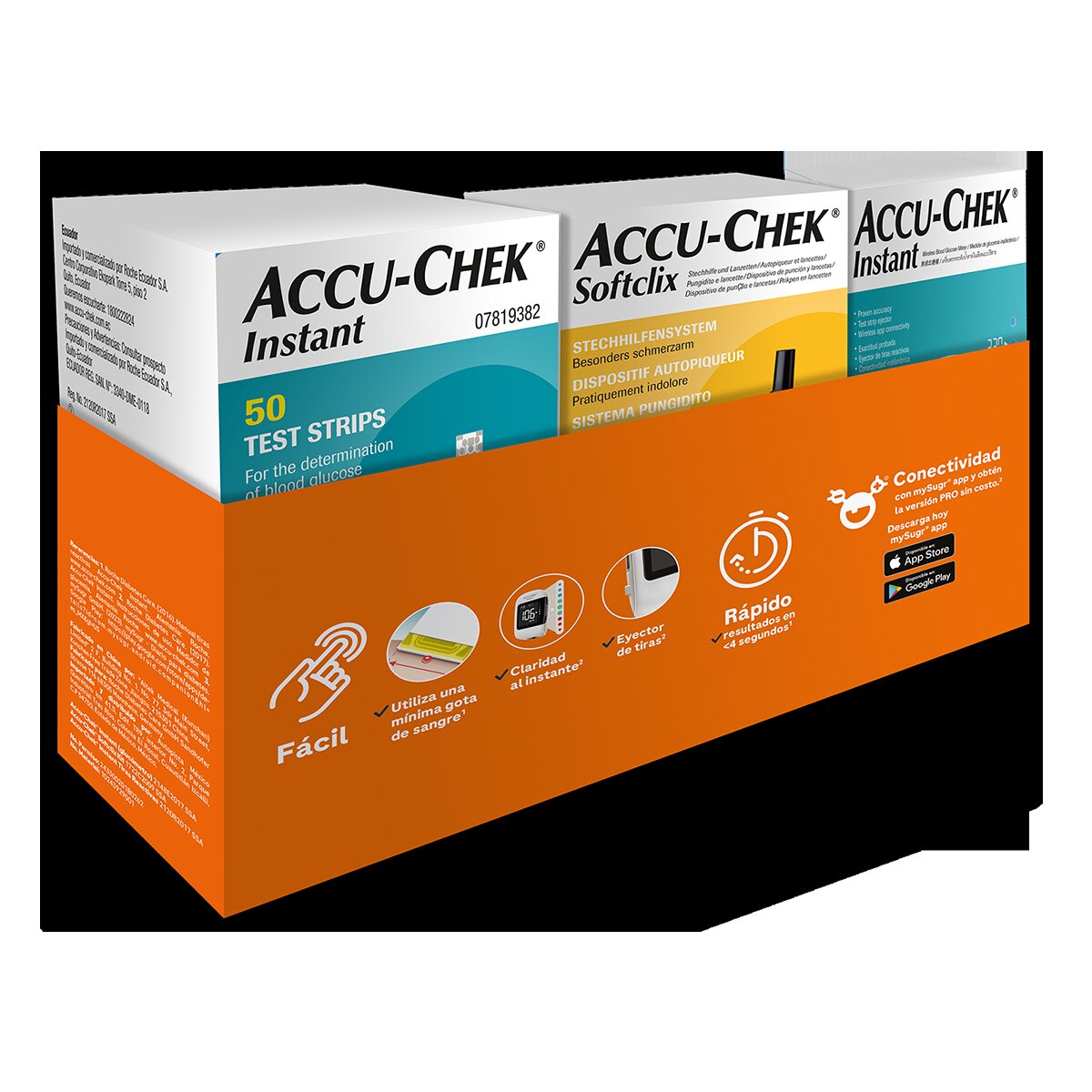 Accu-Chek Instant Kit MO + Softclix Kit + Instant 25