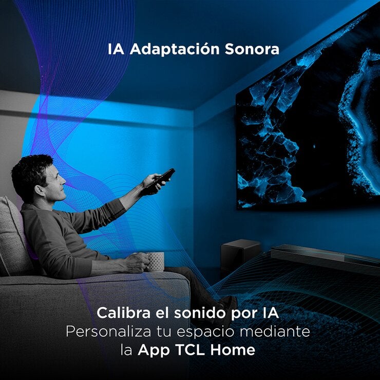 TCL Q75H Barra de Sonido 5.1.2 Canales TCL Q75H Barra de Sonido 5.1.2 Canales