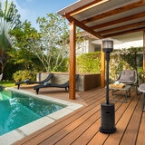 Fire Sense, Calentador de Gas para Exterior Color Negro Fire Sense, Calentador de Gas para Exterior Color Negro