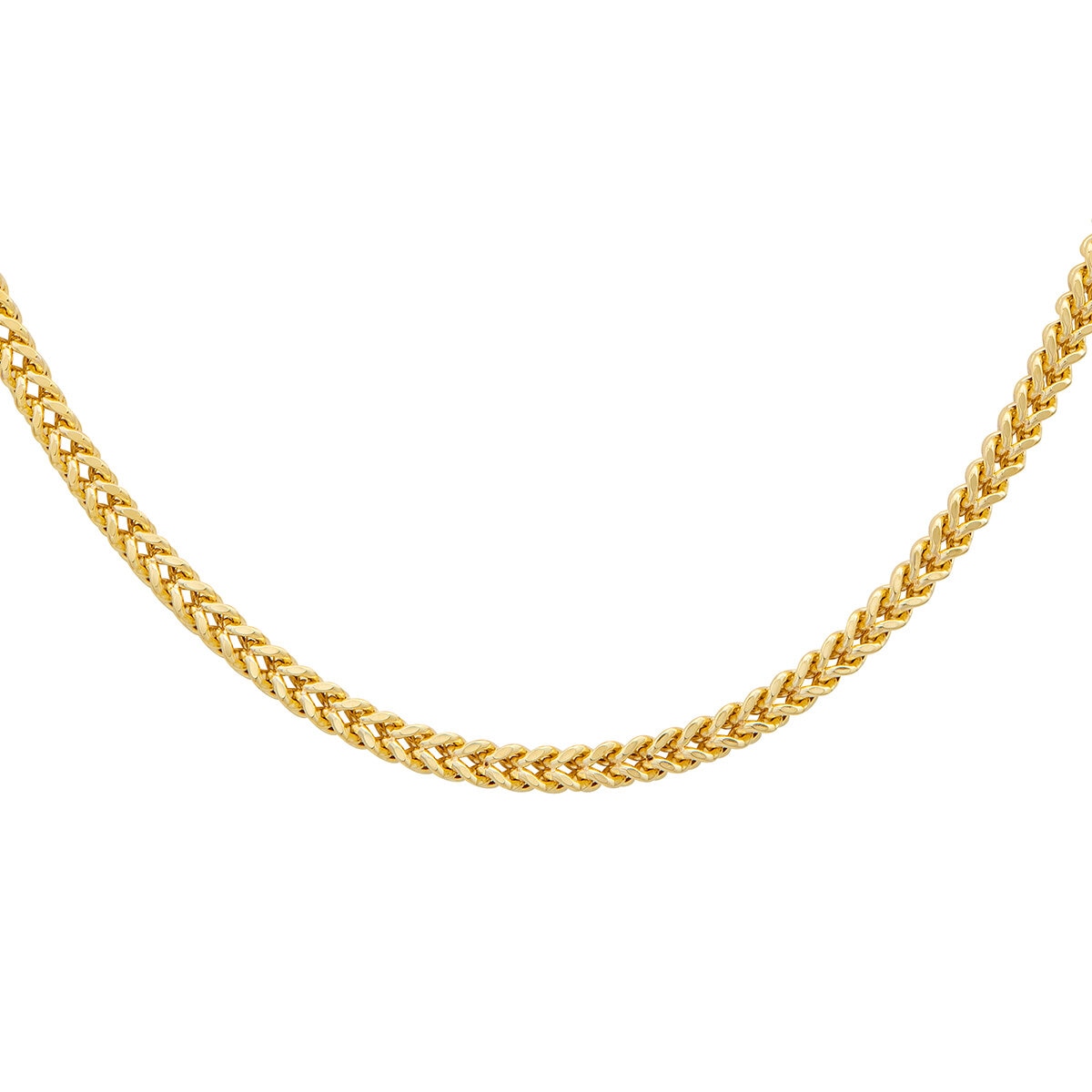 Cadena para Caballero, 55.88cm, Oro Amarillo de 14K