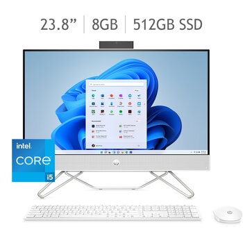 HP All-In-One 24-cb1025la Desktop 23.8" Full HD Intel Core i5 8GB 512GB SSD