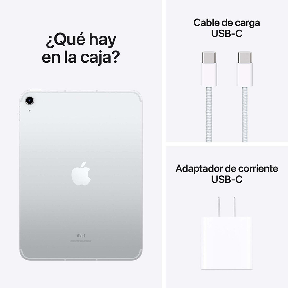 Apple iPad 10.9" Wifi + Celular 64 GB Plata (10ma Generación) 