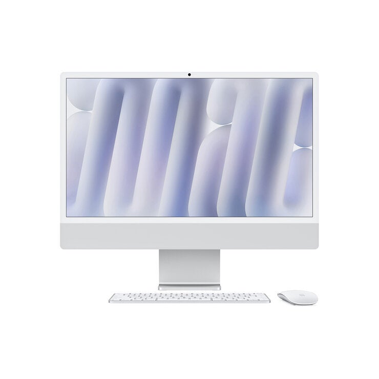 Apple iMac 24" 512GB 4.5K Chip M4 Plata CPU de 10 Núcleos GPU de 10 Núcleos Memoria Unificada de 16GB Apple iMac 24" 512GB 4.5K Chip M4 Plata CPU de 10 Núcleos GPU de 10 Núcleos Memoria Unificada de 16GB