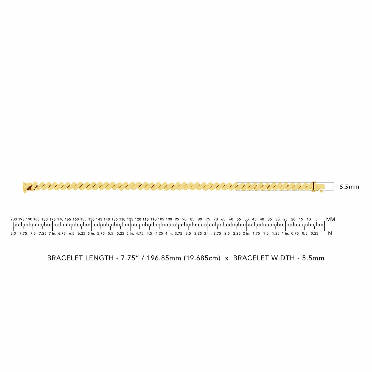 Pulsera, Oro Amarillo 14K Pulsera, Oro Amarillo 14K