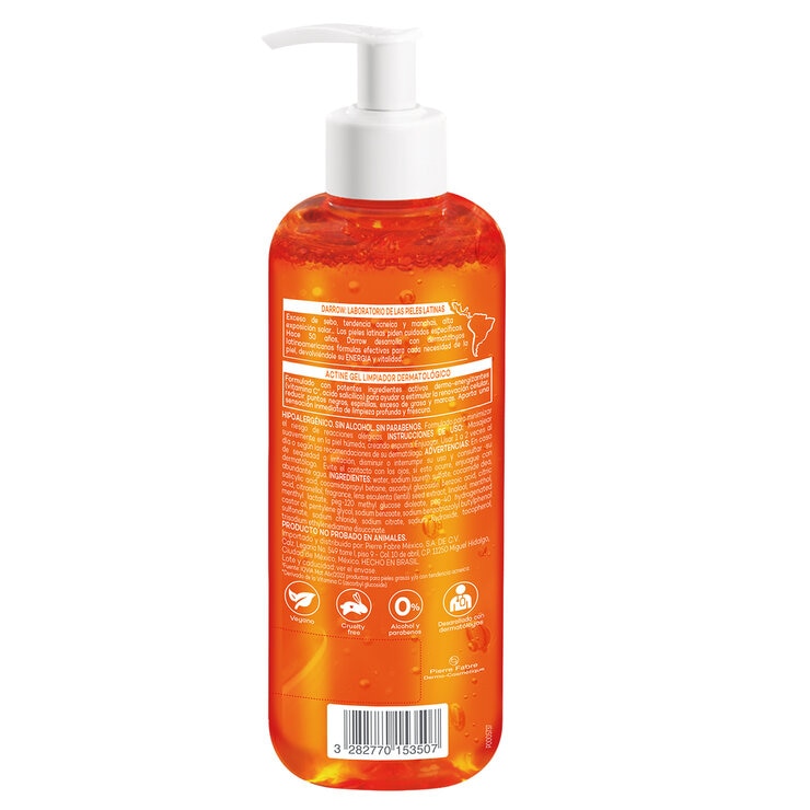 Darrow Actine Gel Limpiador 400 gr Darrow Actine Gel Limpiador 400 gr