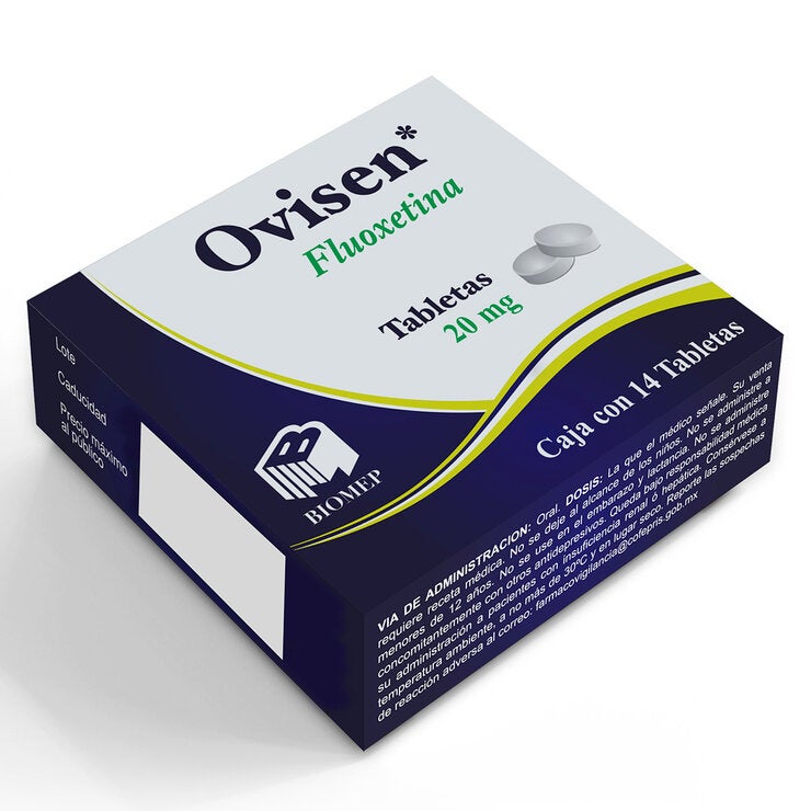 Fluoxetina 20mg 14 Tabletas Fluoxetina 20mg 14 Tabletas