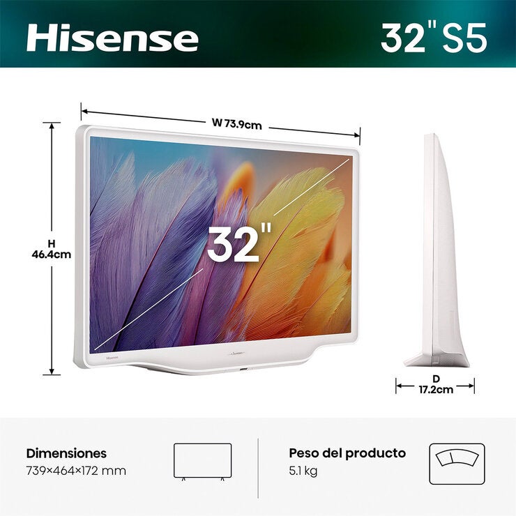Hisense Pantalla 32" DECO Fire TV Hisense Pantalla 32" DECO Fire TV