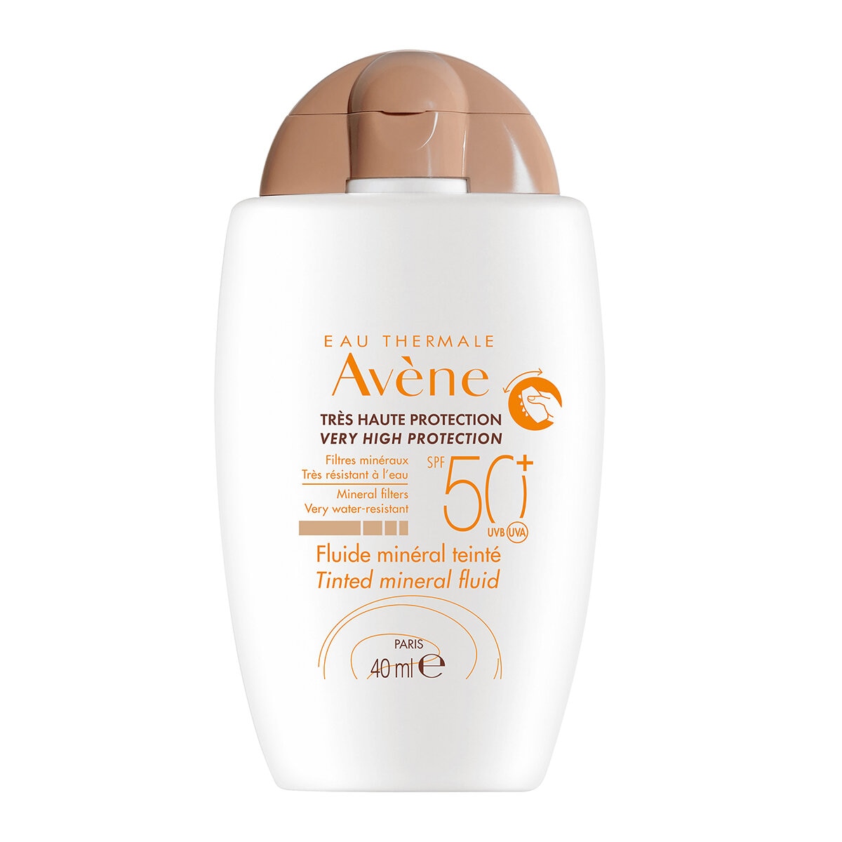 Avene Fluido Mineral con color FPS 50+ 40 ml