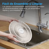 Cuckoo, Ventilador Pedestal y Escritorio Inalámbrico