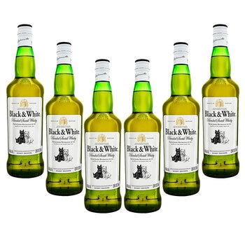 Whisky Black & White Original Blended Scotch 700 ml