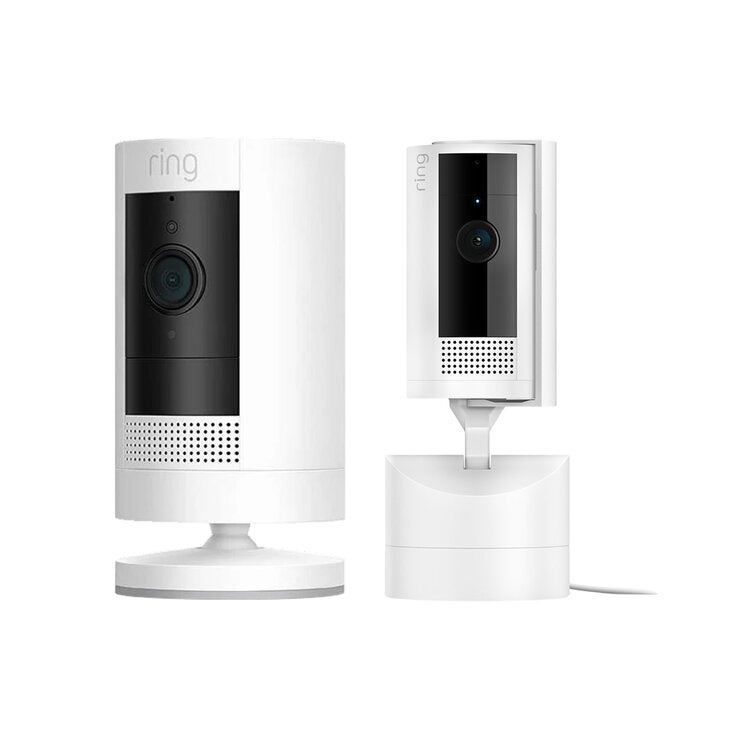 Ring, Kit de Cámaras, Exterior Inalámbrica + Interior Móvil Ring, Kit de Cámaras, Exterior Inalámbrica + Interior Móvil