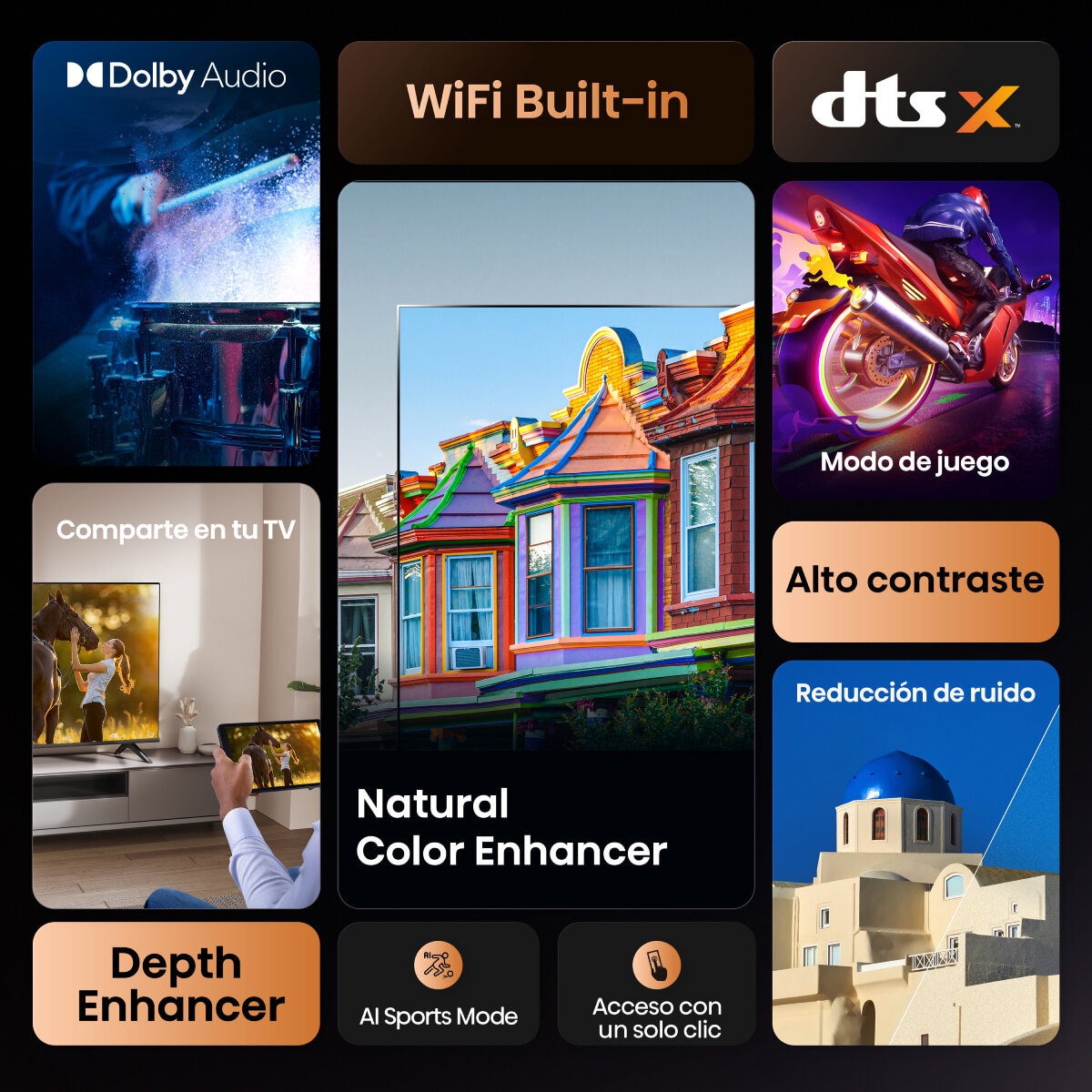 Hisense Pantalla 32" HD Fire TV Hisense Pantalla 32" HD Fire TV