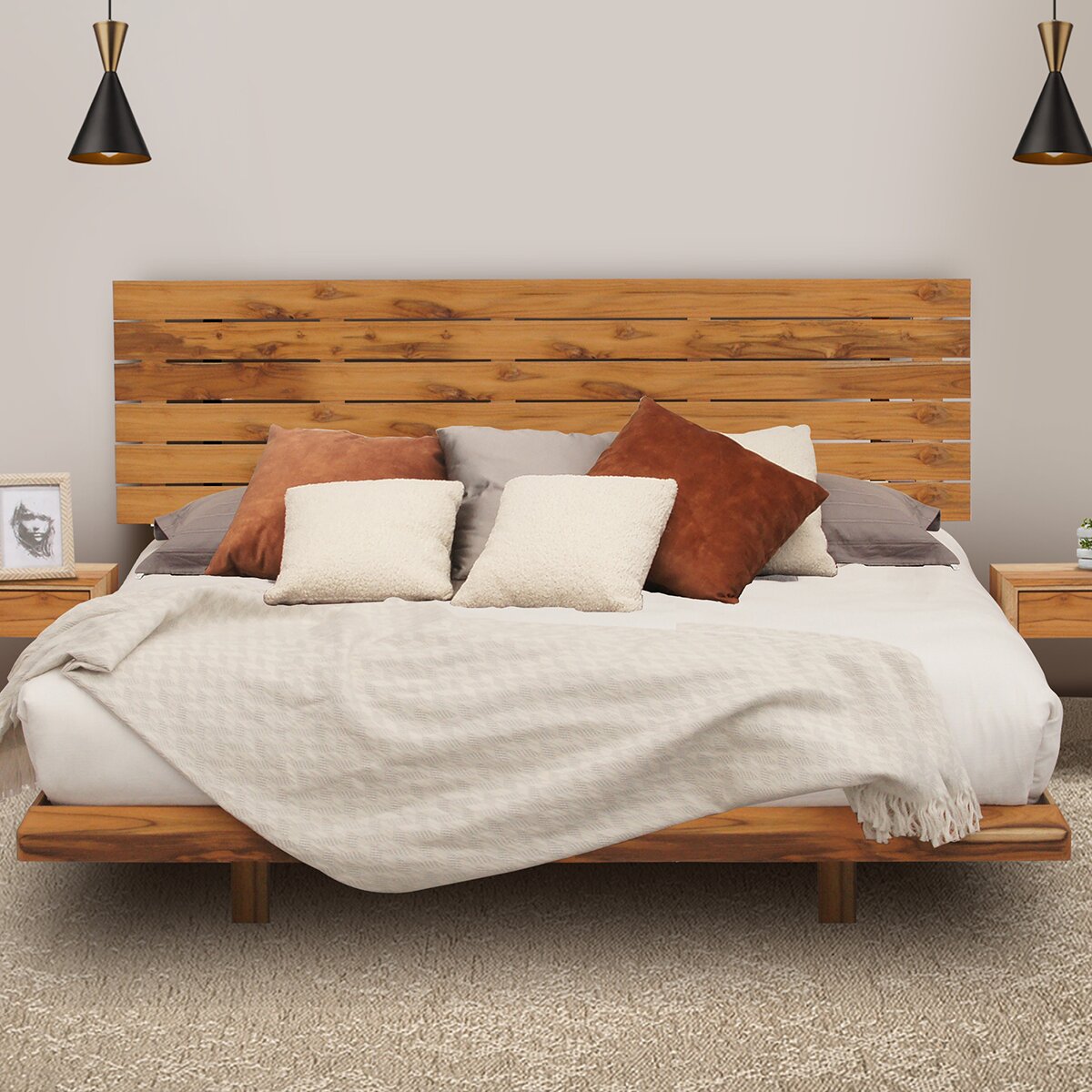 Skanor Muebles, Rimini, Cama King Skanor Muebles, Rimini, Cama King