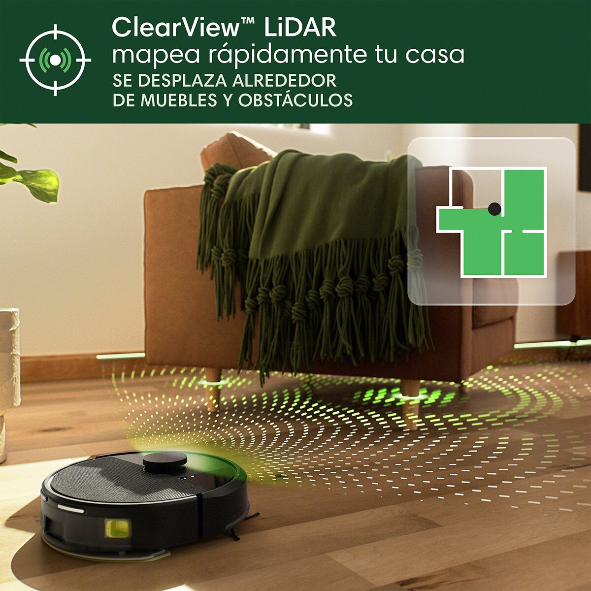 iRobot Roomba Combo 105 Aspiradora y Trapeador con Conexión WiFi iRobot Roomba Combo 105 Aspiradora y Trapeador con Conexión WiFi