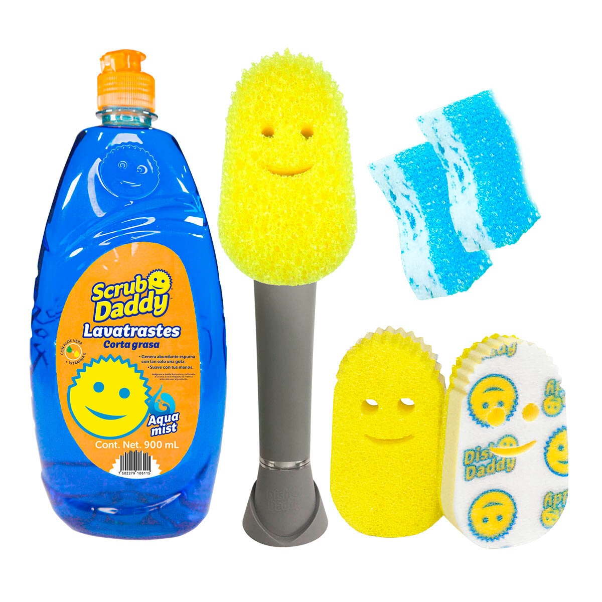 Scrub Daddy Set de Limpieza 6 pzas Scrub Daddy Set de Limpieza 6 pzas