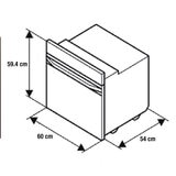 Koblenz Horno Eléctrico Empotrable