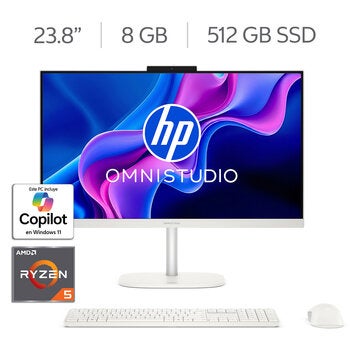 HP All-In-One OmniStudio 24-Cv0050la 23.8"" Full HD AMD Ryzen 5 40 8GB 512GB SSD HP All-In-One OmniStudio 24-Cv0050la 23.8"" Full HD AMD Ryzen 5 40 8GB 512GB SSD