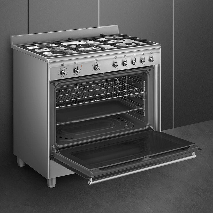 Smeg Estufa a Gas 90 cm Smeg Estufa a Gas 90 cm