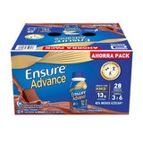 Ensure Advance Suplemento Alimenticio Sabor Chocolate 16 pzas de 237 ml Ensure Advance Suplemento Alimenticio Sabor Chocolate 16 pzas de 237 ml