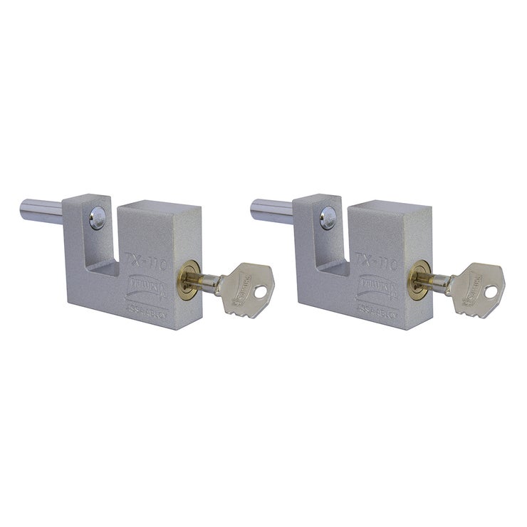 Phillips, candados cortina 2 piezas Phillips, candados cortina 2 piezas