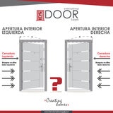 International Door Supply, Puerta De Alta Seguridad Condesa Doble Derecha