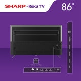 Sharp Pantalla 86" UHD Roku TV Sharp Pantalla 86" UHD Roku TV