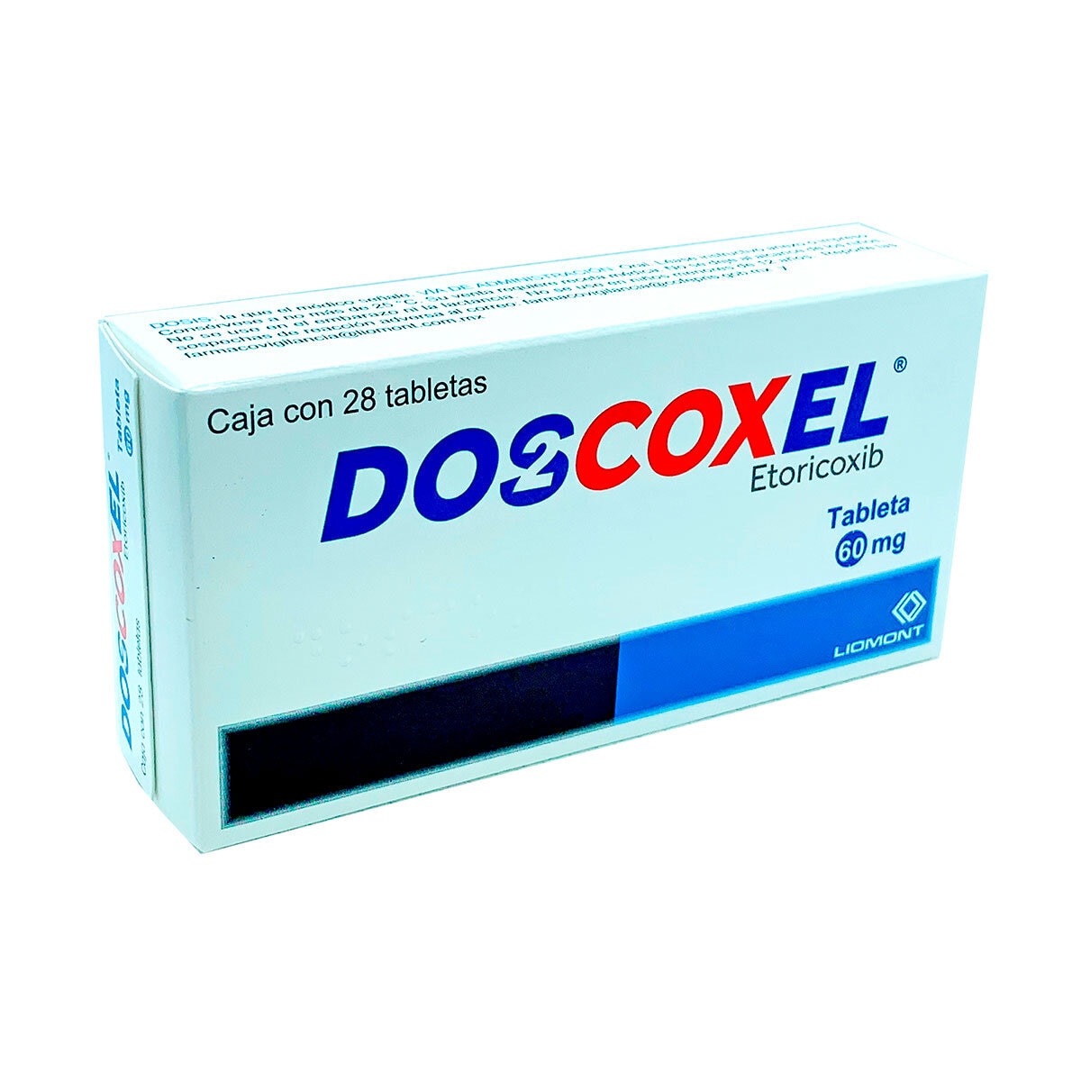 Doscoxel 60 mg 28 tabletas