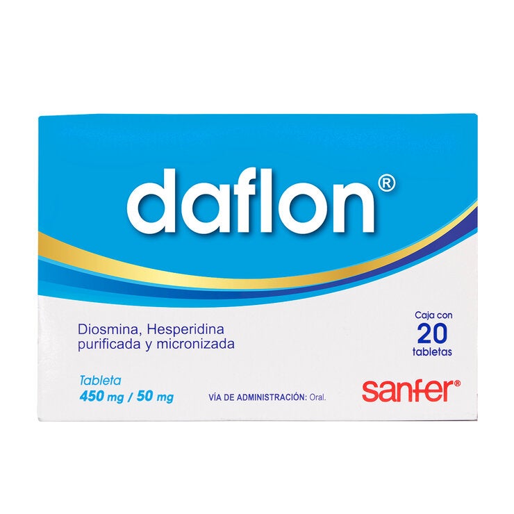 Daflon 500mg con 20 Tabletas Daflon 500mg con 20 Tabletas