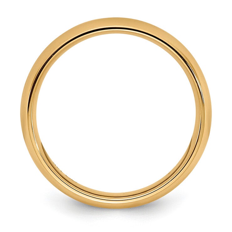 Argolla de Matrimonio, Comfort Fit, 5mm, Oro Amarillo de 14K, Talla 7 Argolla de Matrimonio, Comfort Fit, 5mm, Oro Amarillo de 14K, Talla 7
