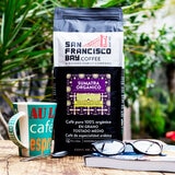 San Francisco Bay Coffee Café Orgánico Sumatra en Grano 1 kg