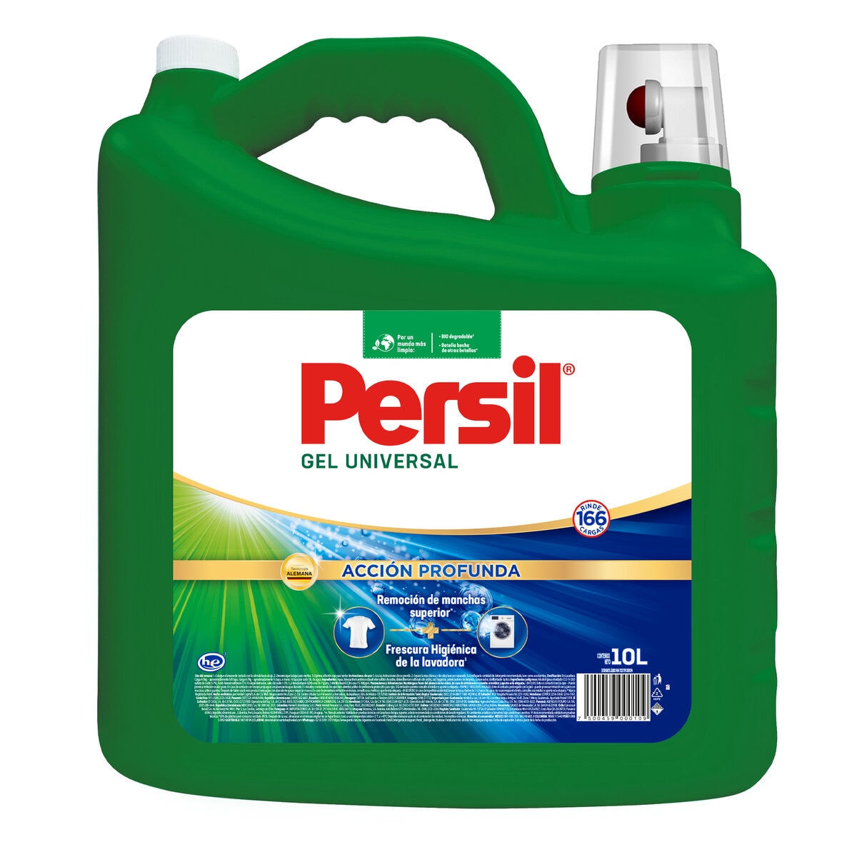 Persil Gel Universal Detergente Líquido 10 l Persil Gel Universal Detergente Líquido 10 l