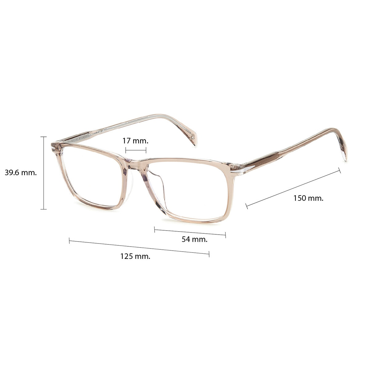 David Beckham DB 1154 F Armazón Oftálmico David Beckham DB 1154 F Armazón Oftálmico