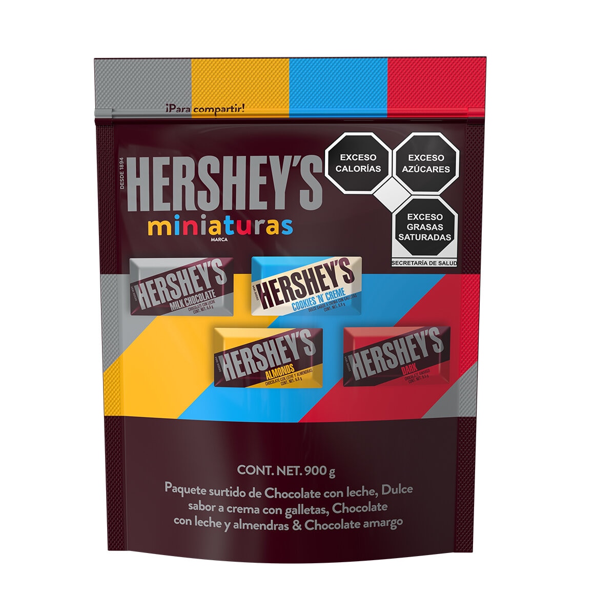 Hershey's Chocolates Surtidos Miniatura 900 g