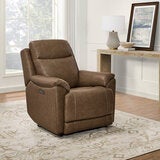 Gilman Creek Furniture, Sillón Reclinable Eléctrico de Piel Gilman Creek Furniture, Sillón Reclinable Eléctrico de Piel