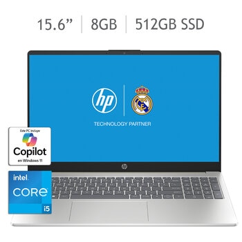 hp 15-fd0151la laptop 15.6" full hd táctil intel core i5 8gb 512gb ssd + 12 meses m365 personal