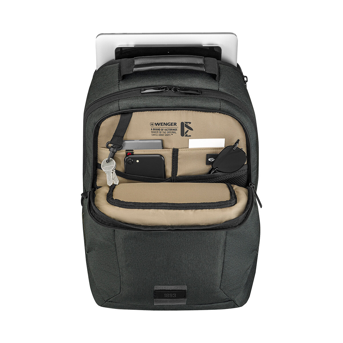 Wenger, Mochila Eco Professkonal para laptop de 16" con Bolsillo para Tablet