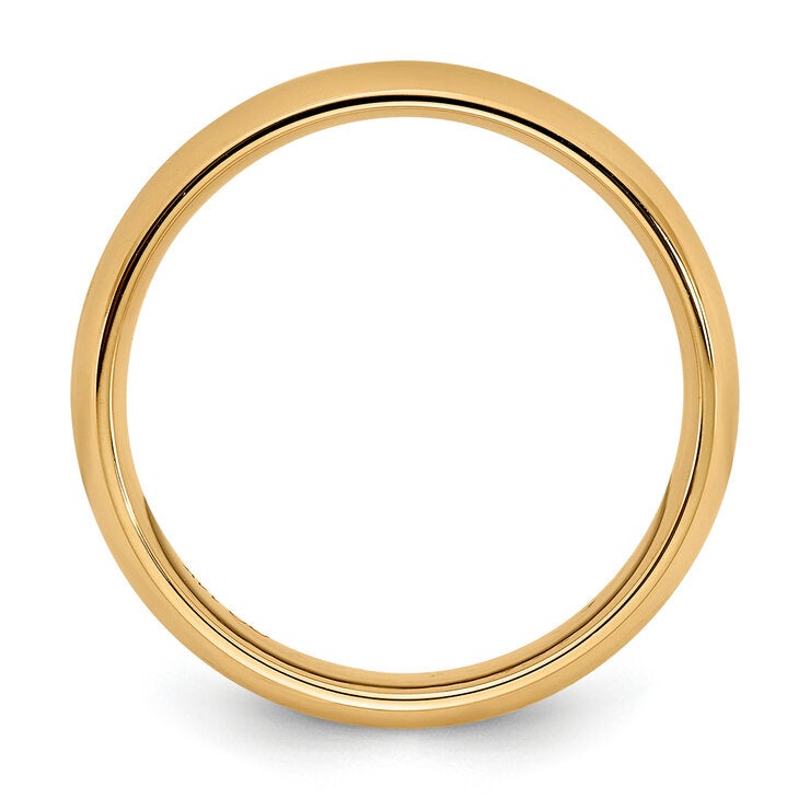 Argolla de matrimonio, 3mm, Comfort Fit, Oro Amarillo de 14K, Talla 10 Argolla de matrimonio, 3mm, Comfort Fit, Oro Amarillo de 14K, Talla 10