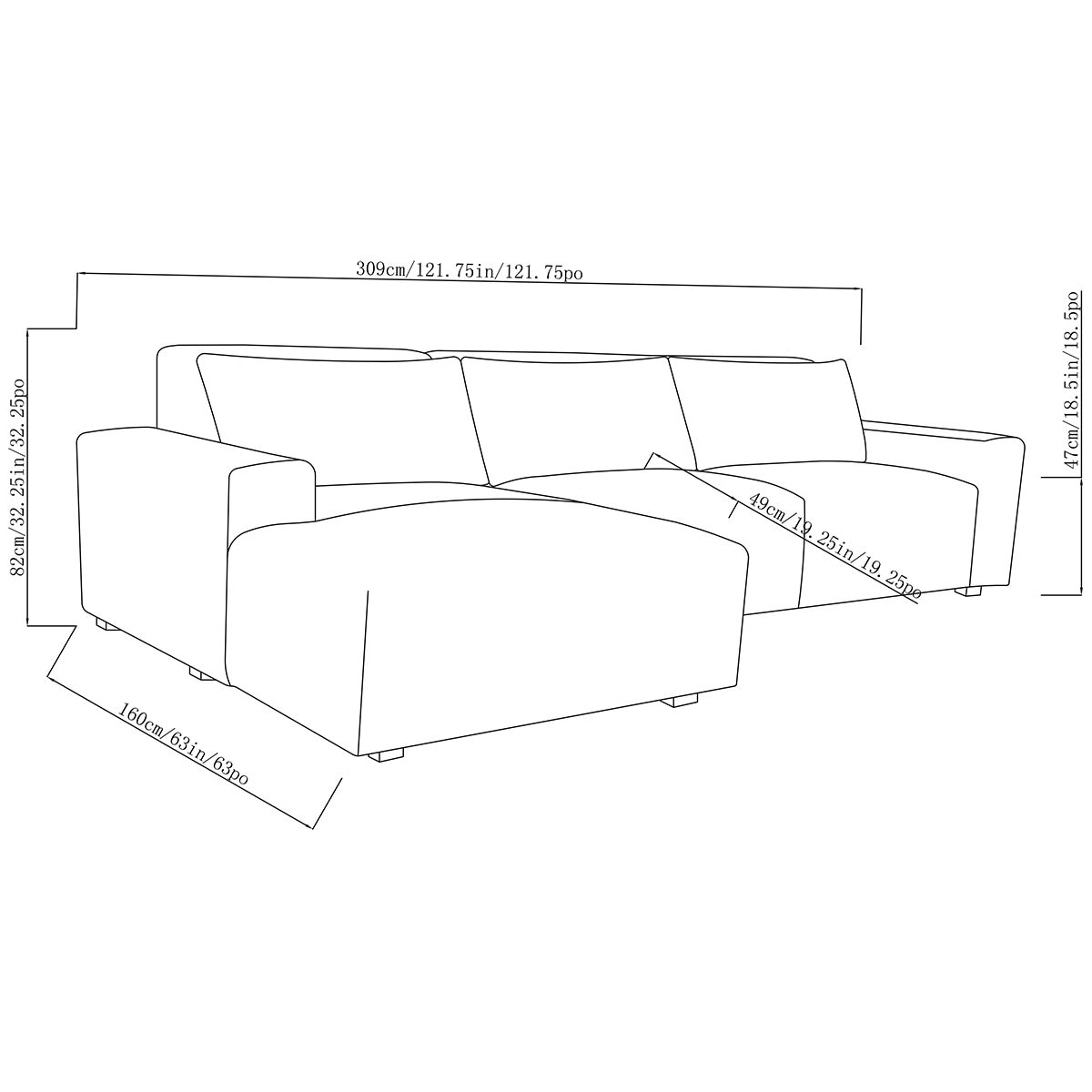 Ontai, Zyllah, Seccional de Tela de 2 Piezas Ontai, Zyllah, Seccional de Tela de 2 Piezas