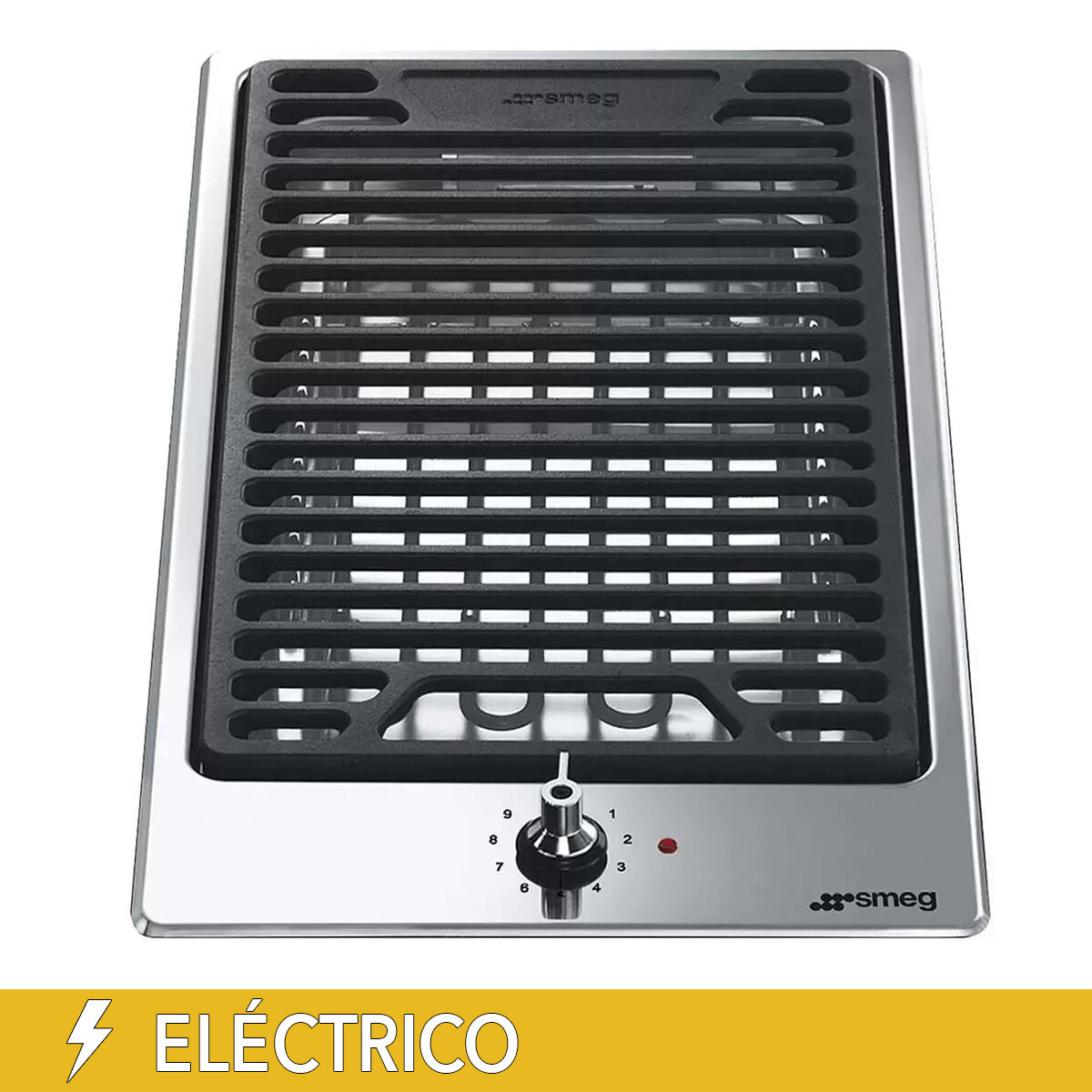 Smeg Parrilla barbacoa eléctrica 30cm Smeg Parrilla barbacoa eléctrica 30cm