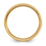 Argolla de matrimonio, Comfort Fit, 3mm, Oro Amarillo de 14K, Talla 7