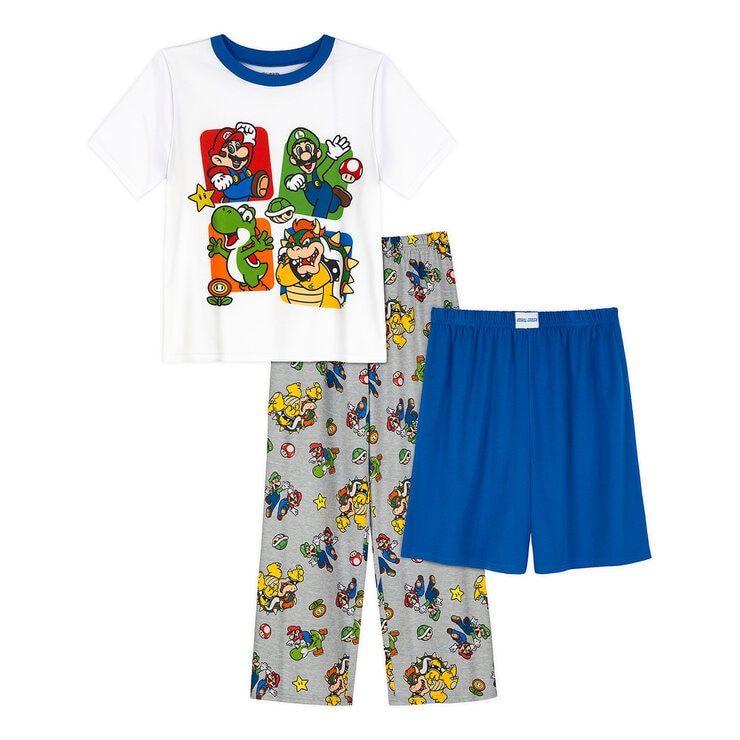 Pijama para Niños o Niñas 3 piezas