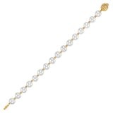 Pulsera de Perlas, Oro de 14K