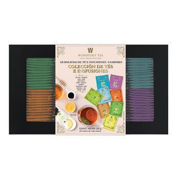 Wissotzky Tea Colección de Tés e infusiones 120 Bolsitas Wissotzky Tea Colección de Tés e infusiones 120 Bolsitas