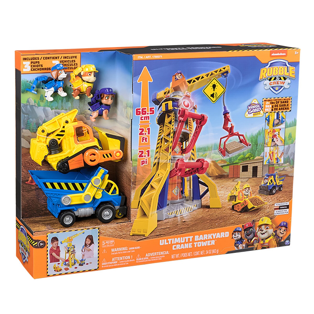 Paw Patrol Torre de Contrucción de Rubble