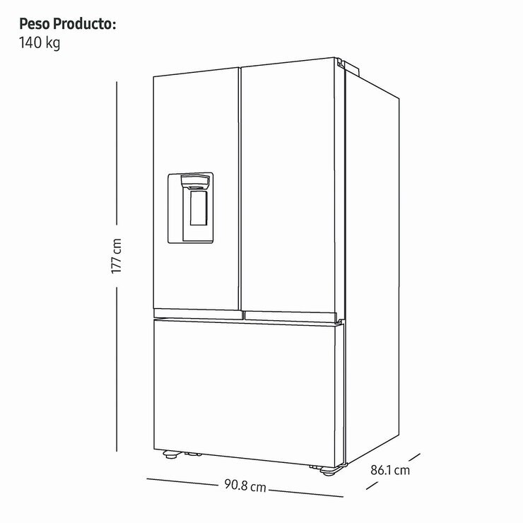 Samsung Refrigerador 32' French Door Samsung Refrigerador 32' French Door