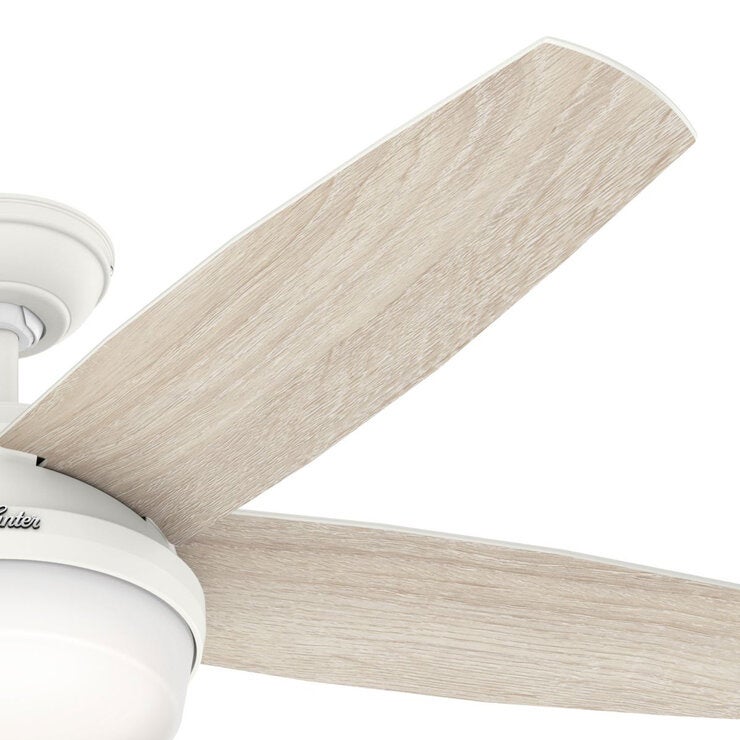 Hunter, Ventilador 52" Avia Blanco Mate Hunter, Ventilador 52" Avia Blanco Mate