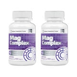 Healthaddiction Magnesio Complex 2 Frascos con 60 Cápsulas c/u